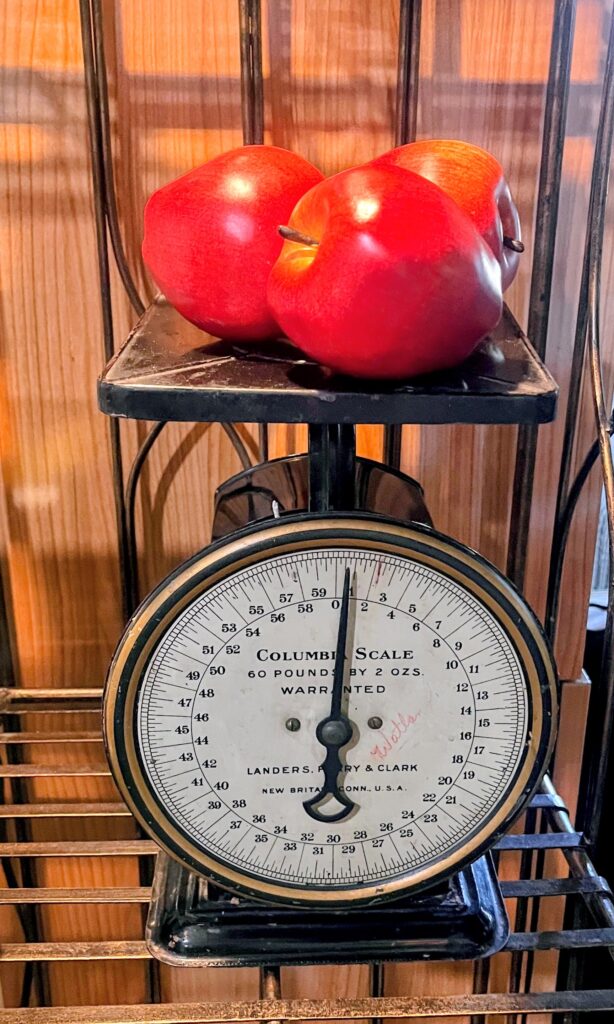 Vintage Columbia Family Scale – Estate Sale Find
