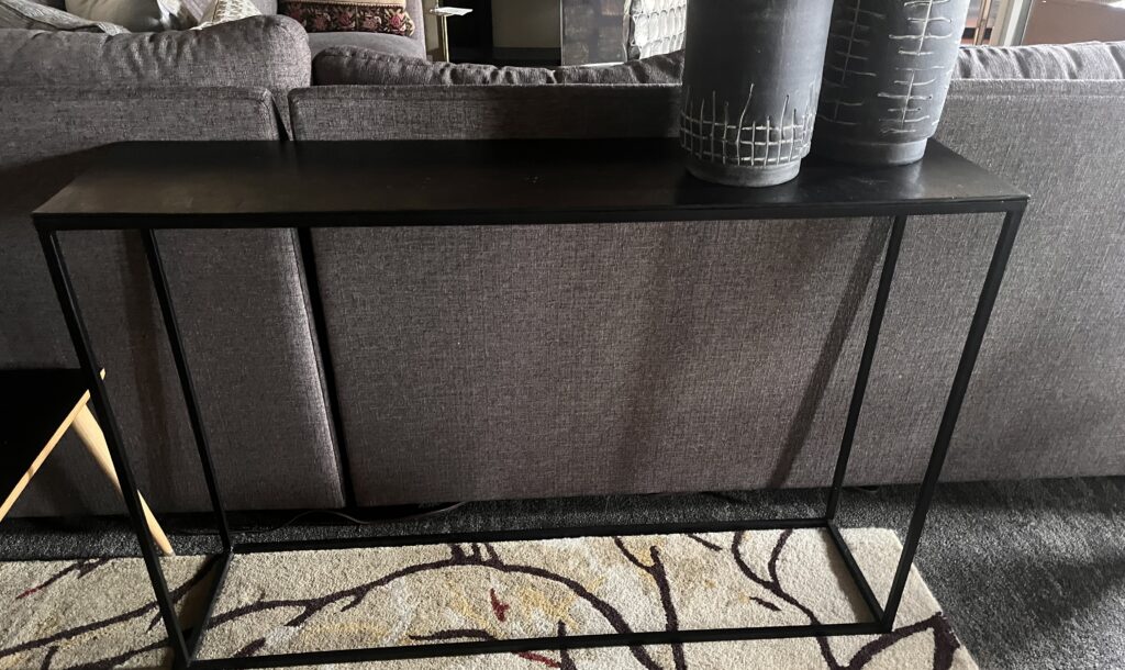 Uttermost Coreene Industrial Sofa Table *New*