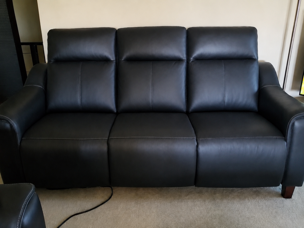 Contemporary Sofa with electric reclining seats
